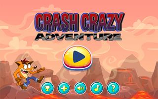 Crash Crazy Adventure plakat