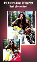 Pic color shape splash effect Cartaz