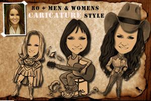 Change Photo Into Caricature poster