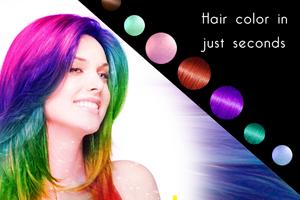 برنامه‌نما Change Hair Color عکس از صفحه