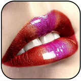 Changer lèvres couleur icône