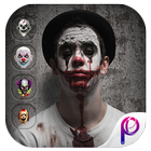 Scary Killer Clown Mask - Face Changer Pro ícone