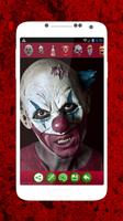 Scary Killer Clown Mask - Face Changer Pro Cartaz