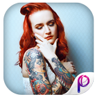 Stylish Tattoo Effects Photo Editor icône