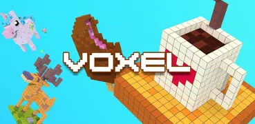 Voxel - 3D Color by Number & Pixel Coloring Book