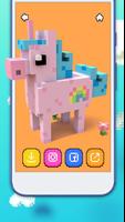 Voxel - 3D Color by Number & Pixel Coloring Book screenshot 1