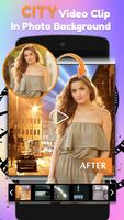 City Video Photo Background Editor captura de pantalla 2