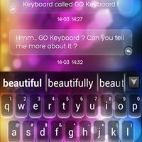 FREE GO keyboard SMS FEELINGS Ekran Görüntüsü 1