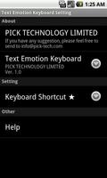 Text Emotion Keyboard पोस्टर