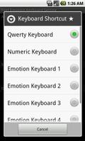 Text Emotion Keyboard स्क्रीनशॉट 1