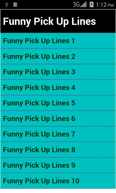The line best pick up is what Whats the
