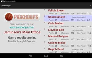 Pickhoops Mobile App ภาพหน้าจอ 3