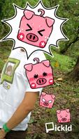 Oink - Pickld Stickers ポスター