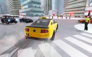 City Taxi Cab Driving imagem de tela 3