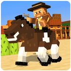 Block Western Cowboy Shooter icon