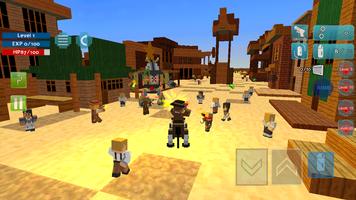 Block Western Cowboy Shooter poster
