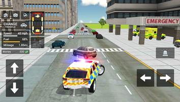 City Police Car Driving Chase capture d'écran 1