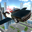 Flying Police Car Driving APK