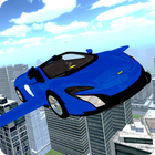 Flying Sports Car Simulator icône