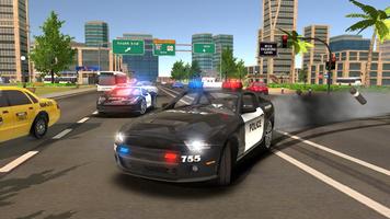Police Drift Car Driving syot layar 1