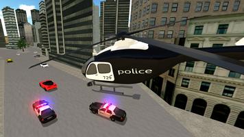 Police Helicopter Simulator captura de pantalla 1