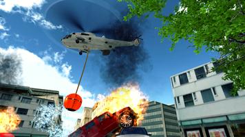 Police Helicopter Simulator syot layar 3