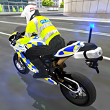 Police Motorbike Simulator 3D ícone