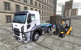 Euro Truck - Trailer Driving Cartaz