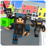 Block Gun Pixel Jetpack biểu tượng