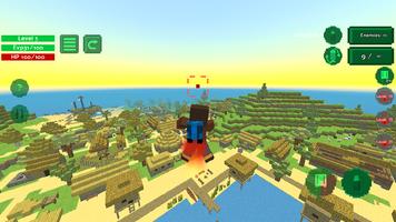 Pixel Shooting Blocky Island تصوير الشاشة 3