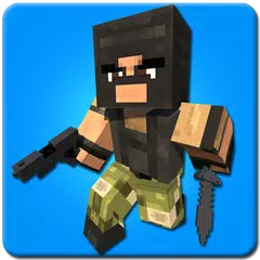 Blocky Strike Pixel Shooting APK Herunterladen