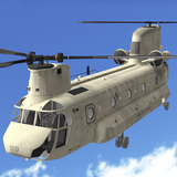 Army Helicopter Flying أيقونة