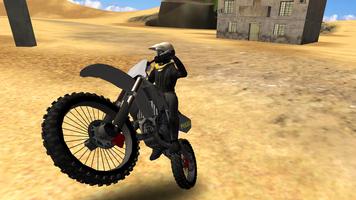 Police Motorbike Desert City скриншот 3