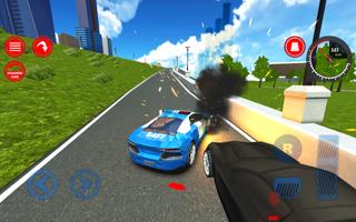 Police Car Patrol Crime City 截图 1