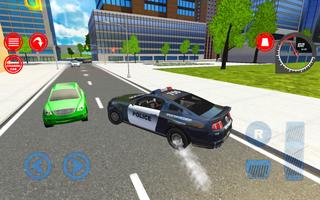Police Car Patrol Crime City 截图 2