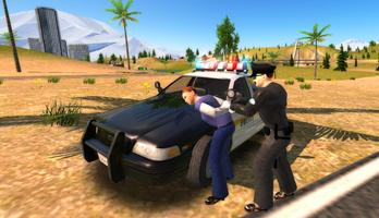 Crime City Police Car Driver পোস্টার