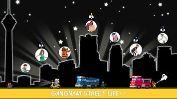 Gangnam Clicker-Korean street capture d'écran 1