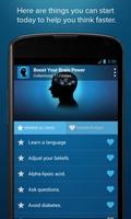 Boost Your Brain Power Plakat