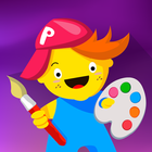 Pic Pen Coloring: jogo educacional para crianças ícone
