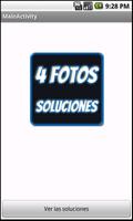 SOLUCIONES 4 fotos 1 palabra اسکرین شاٹ 1