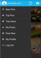 PicsFeed - Photo Sharing App ảnh chụp màn hình 3