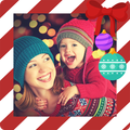 Cartoon Christmas Frame Free