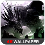 Dragon Wallpaper (4K) icône