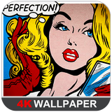 Pop Art Wallpapers (4K) icône
