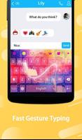 Picture Keyboard Apps Bit Emoji captura de pantalla 2