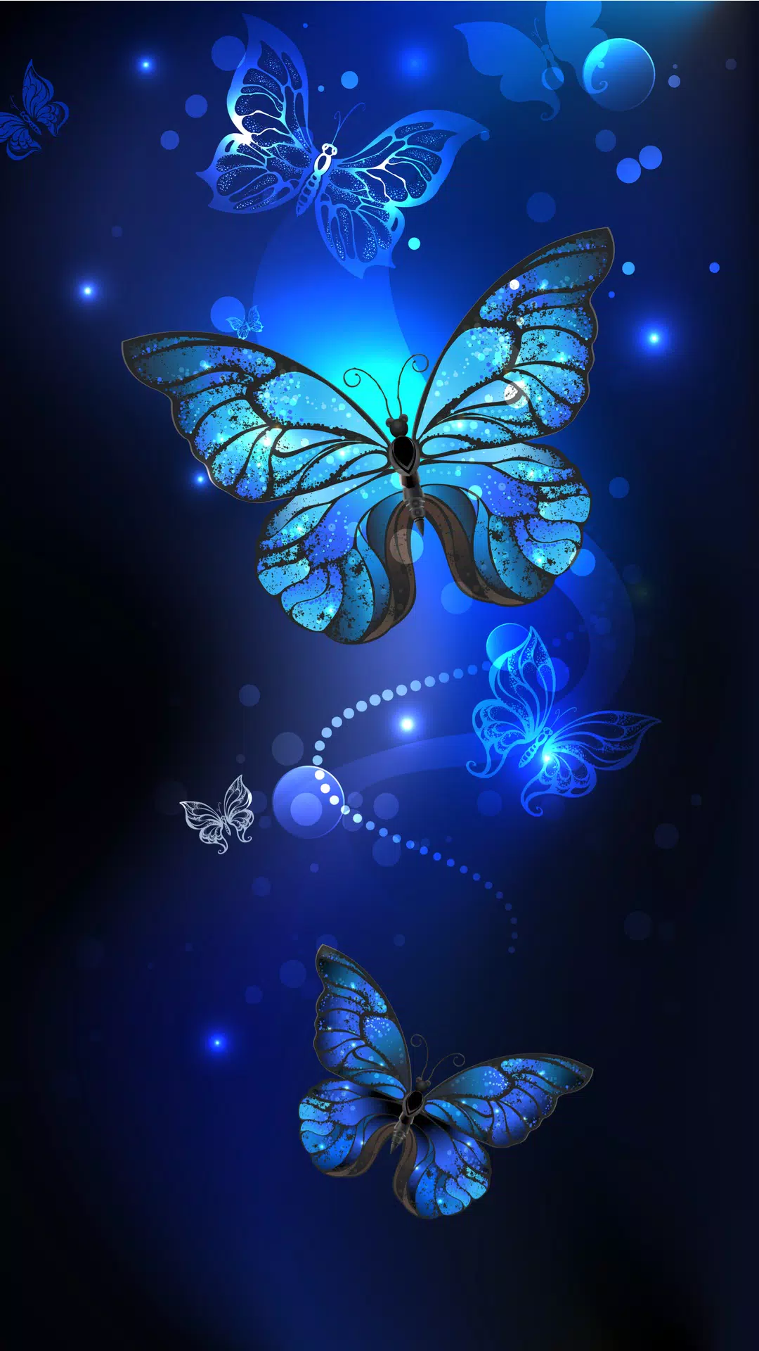 Ảnh chụp ba con bướm màu xanh | Thư viện stock vector đẹp miễn phí
