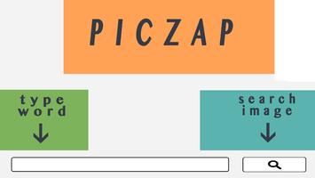 PICZAP - Simple Image Searcher Affiche