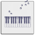 Piano game free without music icône