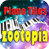 Zootopia Piano Tiles icon