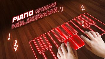 Piano hologramme Prank Affiche